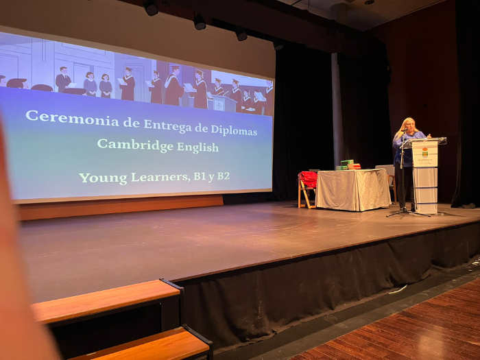 Entrega de diplomas Cambridge